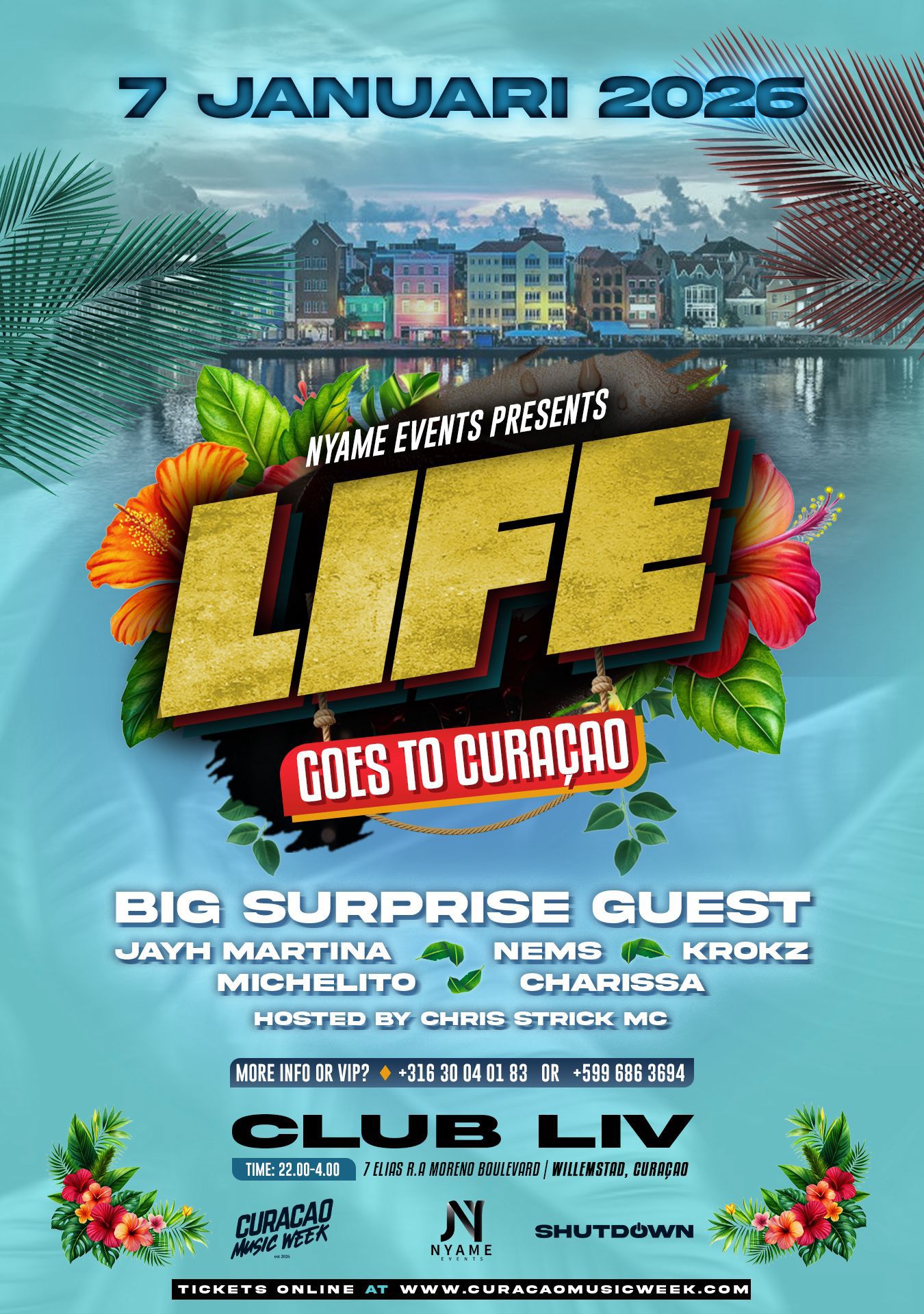 Life Goes To Curacao music week